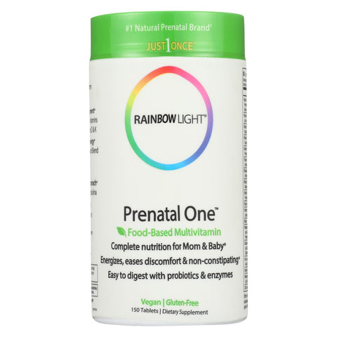 Rainbow Light Prenatal One Multivitamin - 150 Tablets