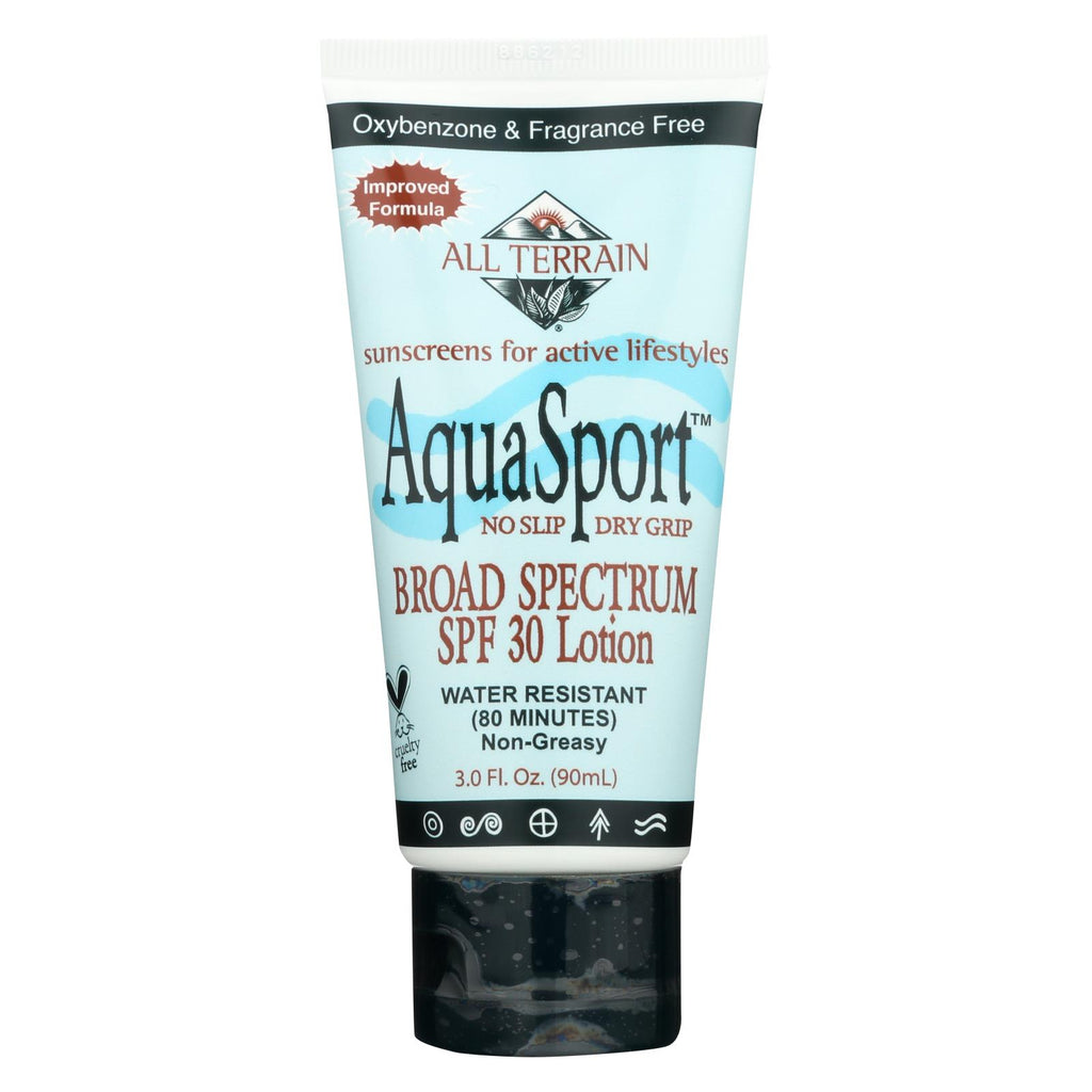 All Terrain - Aquasport Spf 30 Sunscreen - 3 Fl Oz