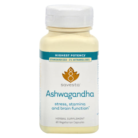 Savesta Ashwagandha - 60 Vegetarian Capsules