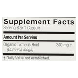 Genceutic Naturals Organic Turmeric - 300 Mg - 60 Capsules