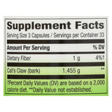 Nature's Way - Cats Claw Bark - 100 Capsules