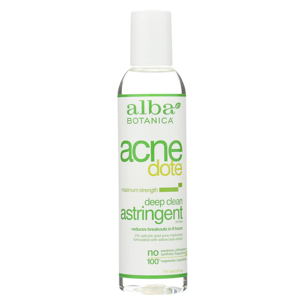 Alba Botanica - Acnedote Deep Clean Astringent - 6 Oz