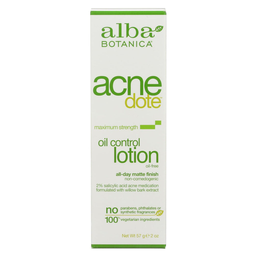 Alba Botanica - Natural Acnedote Oil Control Lotion - 2 Fl Oz