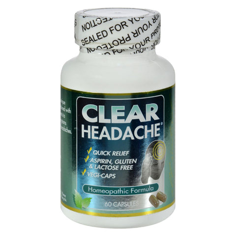 Clear Products Clear Headache - 60 Capsules