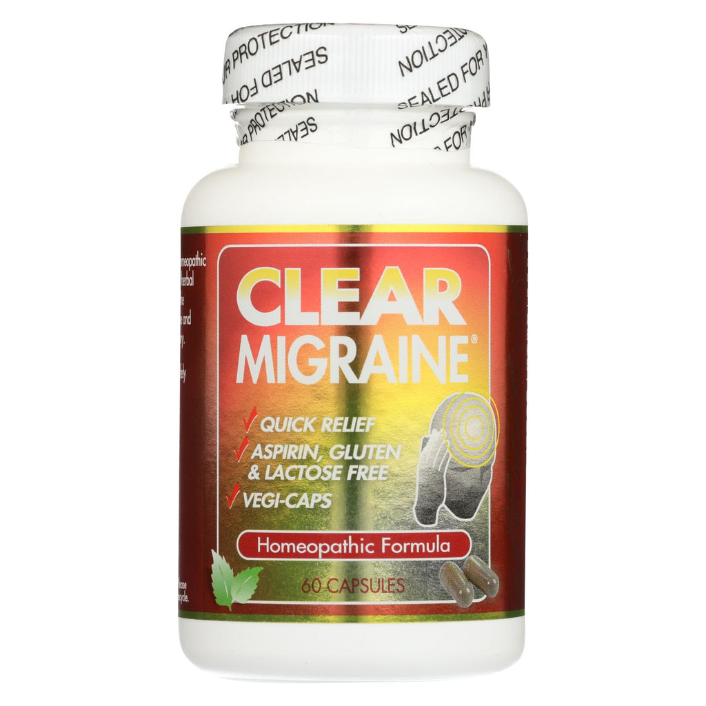 Clear Products Clear Migraine - 60 Capsules