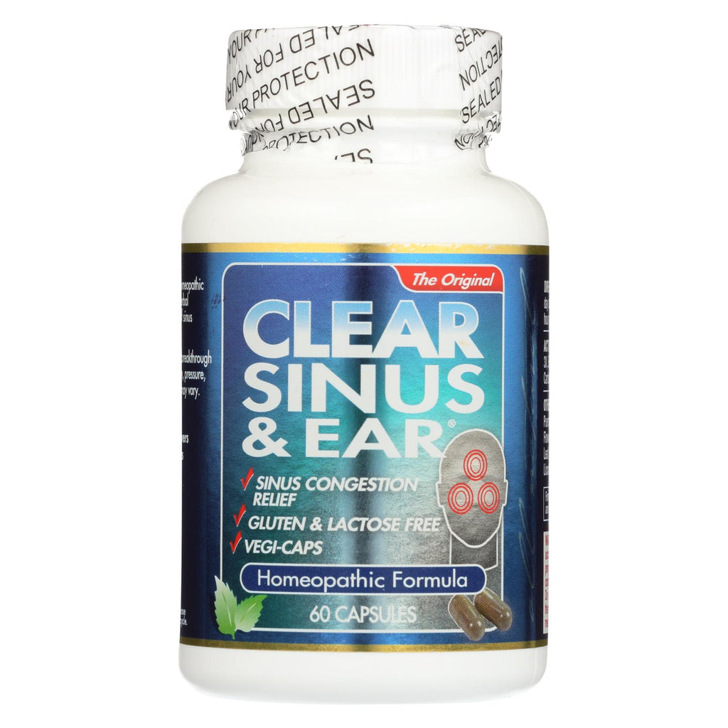 Clear Products Clear Sinus And Ear - 60 Capsules