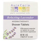 Aura Cacia - Aromatherapy Shower Tablets Relaxing Lavender - 3 Tablets