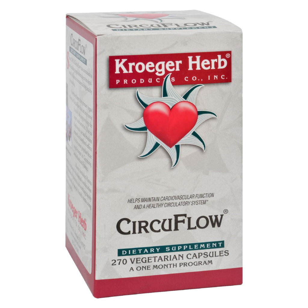 Kroeger Herb Circuflow - 270 Capsules