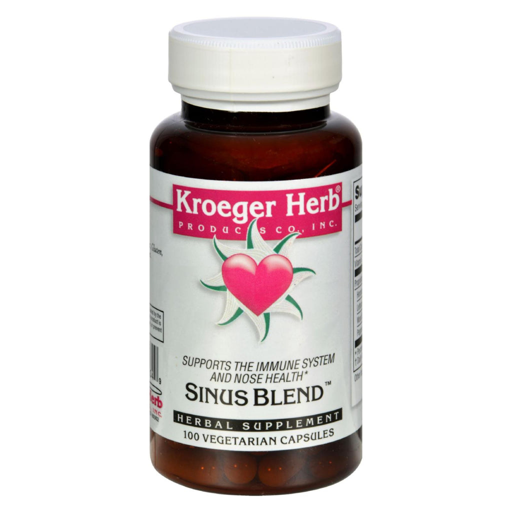 Kroeger Herb Sinus Blend Formerly Stuffy - 100 Capsules