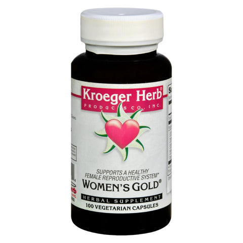 Kroeger Herb Women's Gold - 100 Capsules