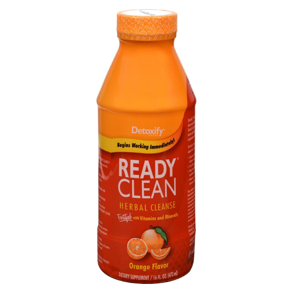 Detoxify - One Source Ready Clean Herbal Cleanse - Orange Flavor - 16 Oz