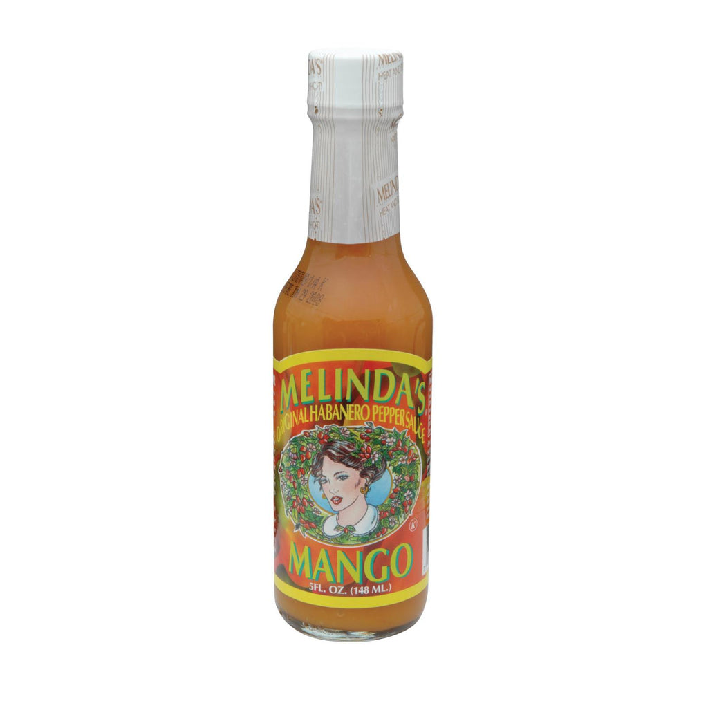 Melinda's Pepper Sauce Mild And Sweet Habanero Pepper Sauce - Mango - Case Of 12 - 5 Oz.