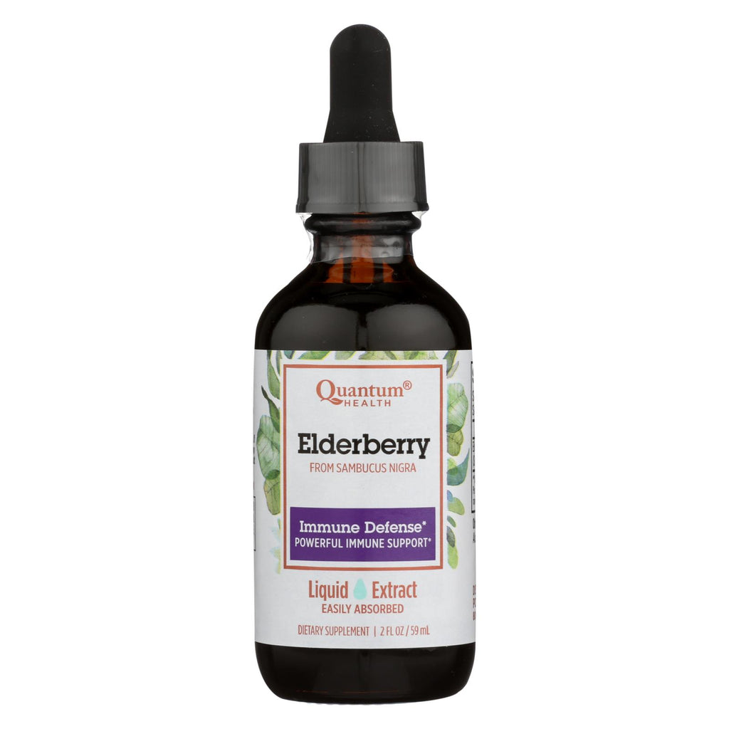 Quantum Elderberry Immune Defense Extract - 2 Fl Oz