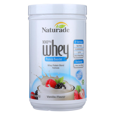 Naturade Whey Protein Booster Vanilla - 12 Oz