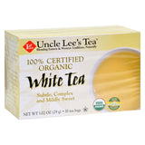 Uncle Lee's Tea 100% Certified Organic White Tea - Case Of 6 - 18 Bag