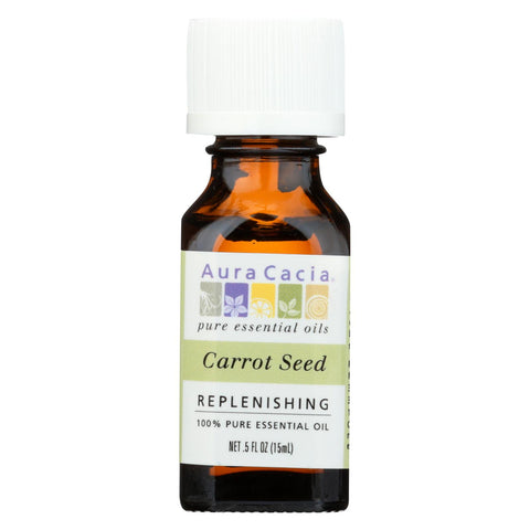 Aura Cacia - Pure Essential Oil Carrot Seed - 0.5 Fl Oz