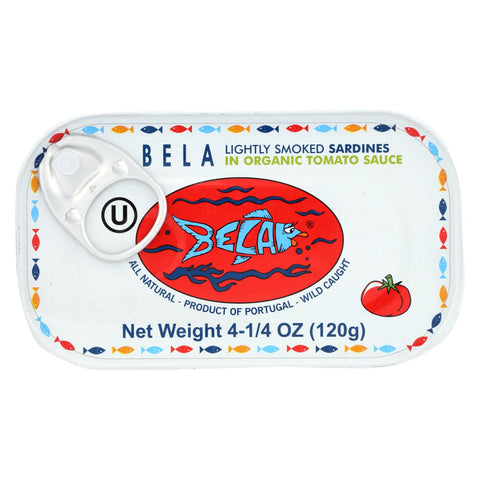 Bela-olhao Sardines In Tomato Sauce - 4.25 Oz - Case Of 12