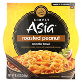 Simply Asia Roasted Peanut Noodle Bowl - Case Of 6 - 8.5 Oz.