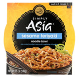 Simply Asia Sesame Teriyaki Noodle Bowl - Case Of 6 - 8.5 Oz.