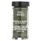 Morton And Bassett Seasoning - Dill Weed - .8 Oz - Case Of 3