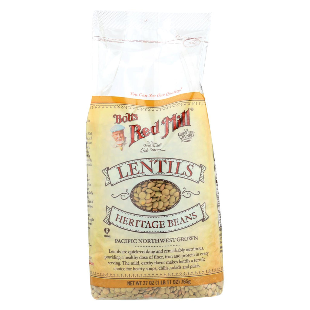 Bob's Red Mill - Lentils Beans - 27 Oz - Case Of 4