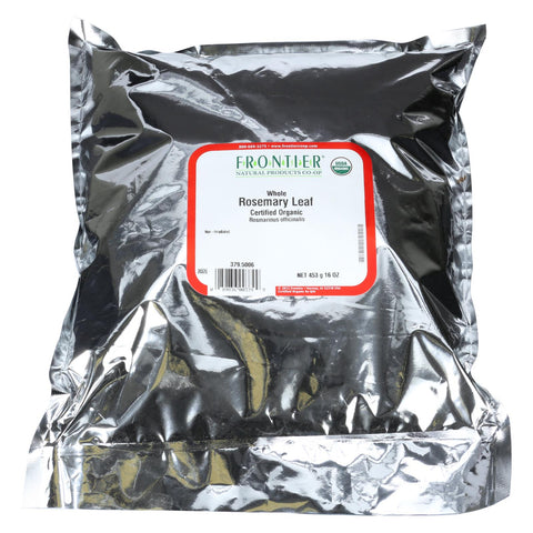 Frontier Herb Rosemary Leaf - Whole - Organic - Bulk - 1 Lb