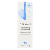 Derma E - Eye Creme Hyaluronic And Pycnogenol - 0.5 Oz.