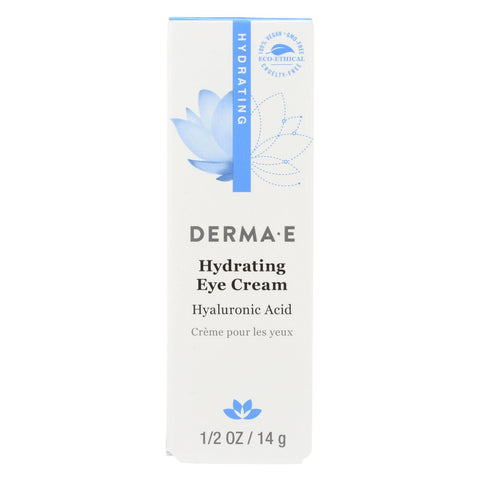 Derma E - Eye Creme Hyaluronic And Pycnogenol - 0.5 Oz.