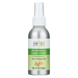 Aura Cacia - Aromatherapy Mist Ginger Mint - 4 Fl Oz