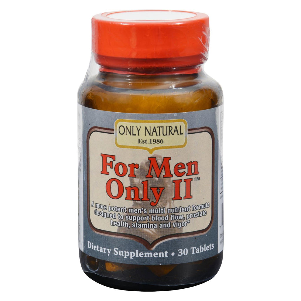 Only Natural For Men Only Ii - 30 Tablets