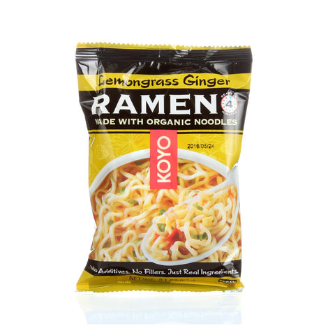 Koyo Ramen - Lemongrass Ginger - Case Of 12 - 2.1 Oz.