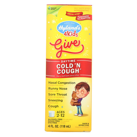 Hyland's Cold 'n Cough 4 Kids - 4 Fl Oz