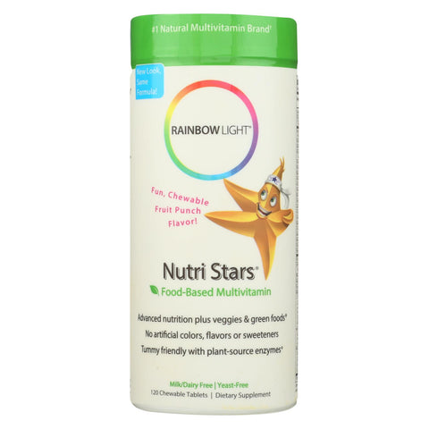 Rainbow Light Nutristars Delicious Fruit Blast - 120 Chewable Tablets