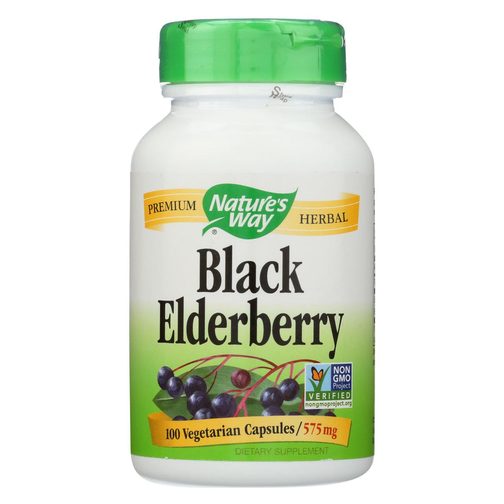 Nature's Way - Black Elderberry - 100 Capsules