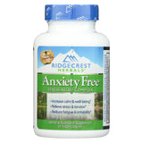 Ridgecrest Herbals Anxiety Free Stress Relief Formula - 60 Vegetarian Capsules