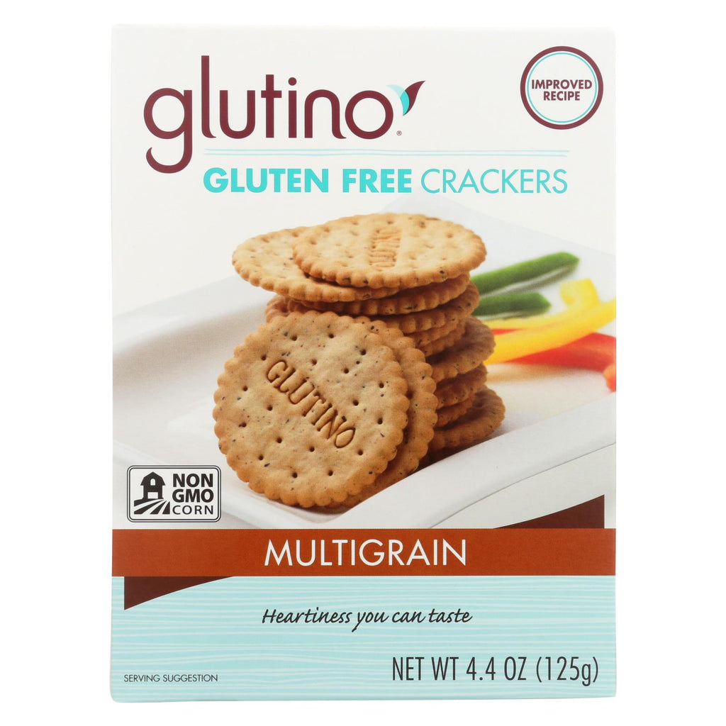 Glutino Multigrain Crackers - Case Of 6 - 4.4 Oz.