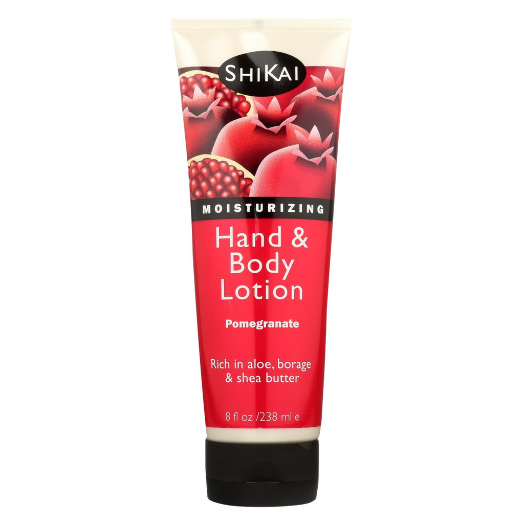 Shikai All Natural Hand And Body Lotion Pomegranate - 8 Fl Oz