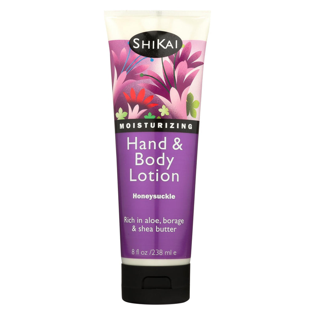 Shikai All Natural Hand And Body Lotion Honeysuckle - 8 Fl Oz