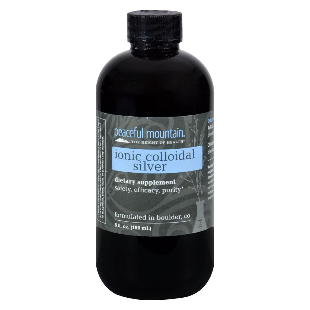 Peaceful Mountain Ionic Colloidal Silver - 6 Fl Oz