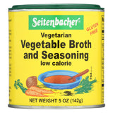 Seitenbacher Vegetarian Vegetable Broth And Seasoning - Case Of 6 - 5 Oz.