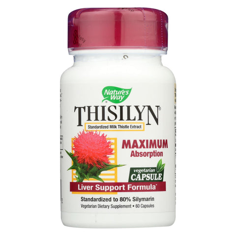 Nature's Way - Thisilyn Standardized Milk Thistle Extract - 60 Capsules