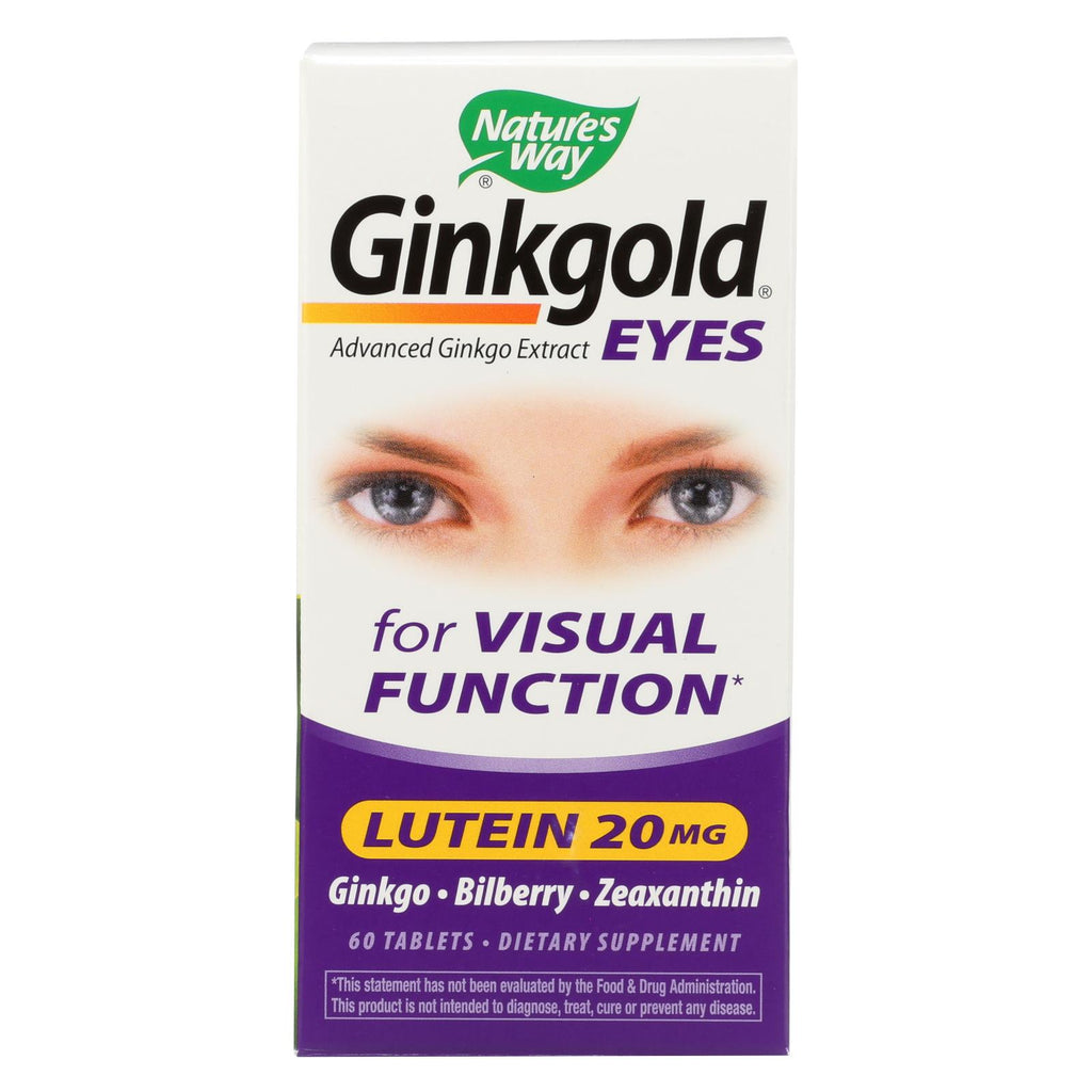 Nature's Way - Ginkgold Eyes - 60 Tablets