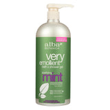 Alba Botanica - Very Emollient Bath And Shower Gel - Sparkling Mint - 32 Fl Oz