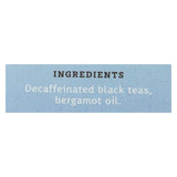 Stash Tea Black Tea - Earl Grey Decaf - Case Of 6 - 18 Bags