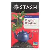 Stash Tea English Breakfast Black Tea - Case Of 6 - 20 Bags