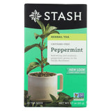 Stash Tea - Herbal - Peppermint - 20 Bags - Case Of 6