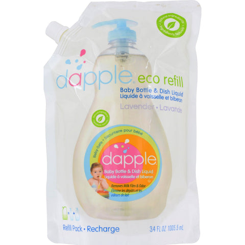 Dapple Baby Bottle And Dish Liquid - 34 Fl Oz