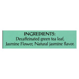 Triple Leaf Tea Jasmine Green Tea - Decaffeinated - Case Of 6 - 20 Bags