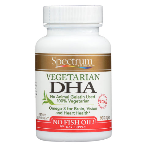 Spectrum Essentials Vegetarian Dha - 90 Softgels