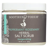 Soothing Touch Salt Scrub - Peppermint-rosemary - 20 Oz